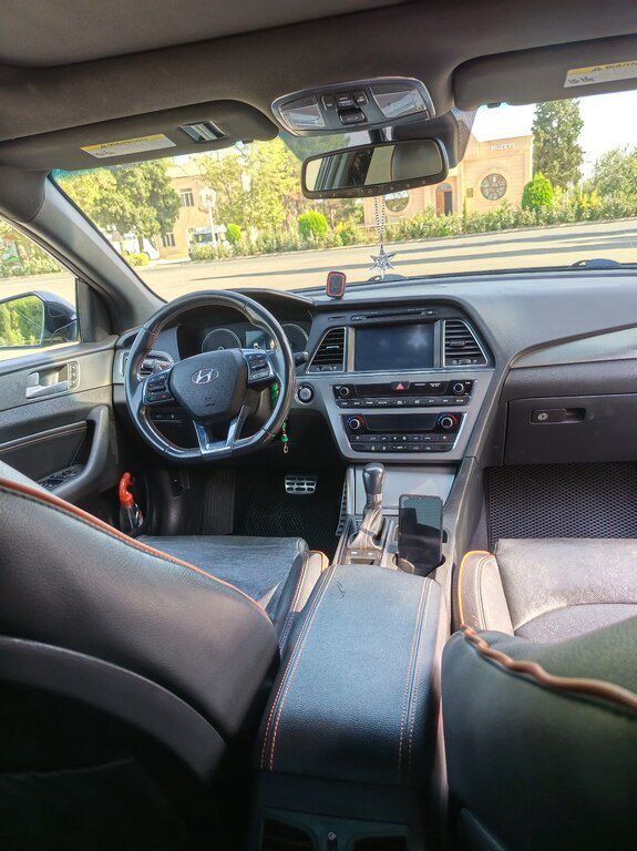 Hyundai Sonata, 2.0 L, 2015 il, 95 000 km — Avtomobillər, Goranboy (6)