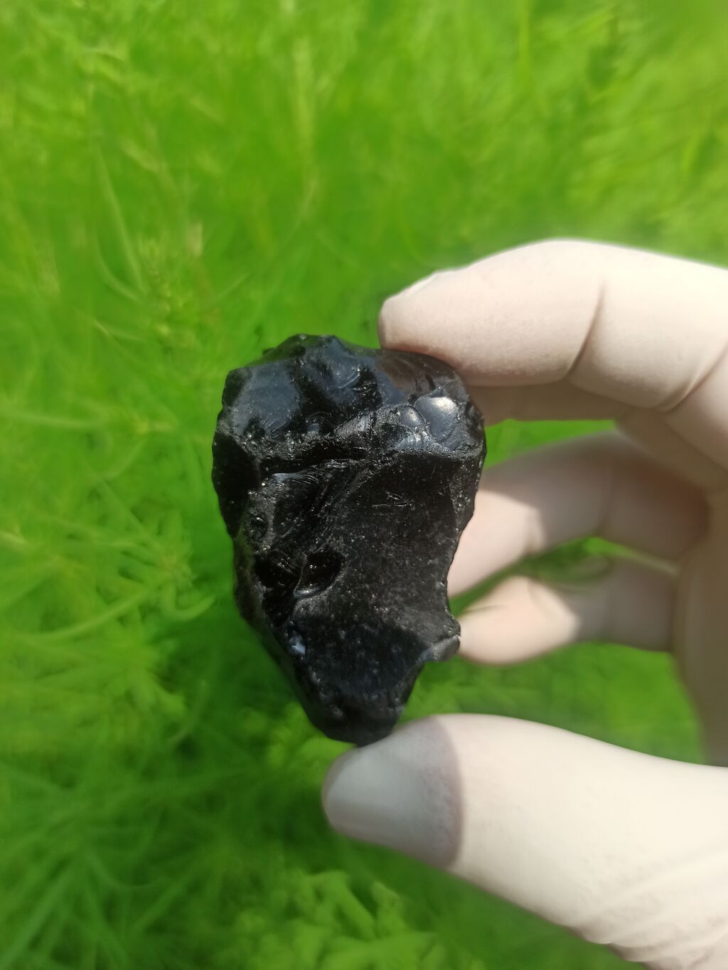 Bürclərə görə Qoruyucu Obsidian daşı Vulkanik Kristal Mineral — Digər, Sumqayıt (2)