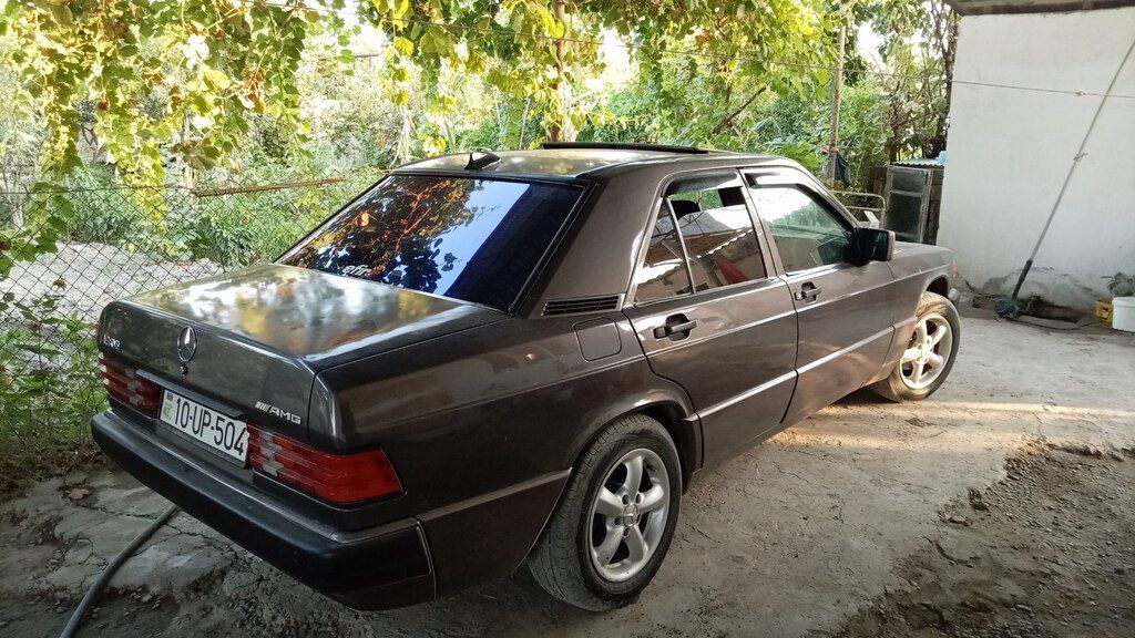 Mercedes 190, 1.8 L, 1992 il, 629 000 km — Avtomobillər, Sabirabad (12)