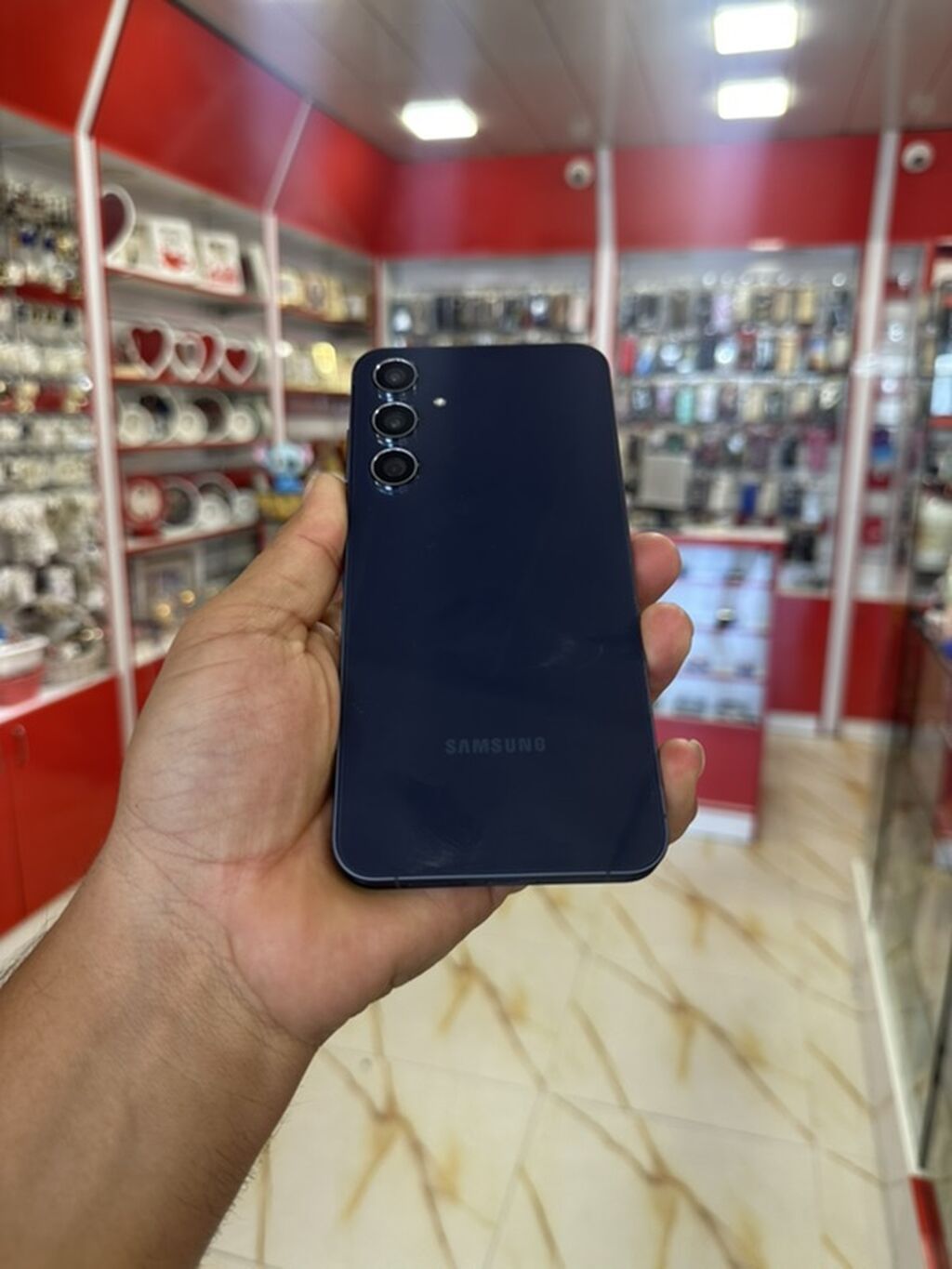 Samsung Galaxy A34 5G, 128 GB, rəng - Mavi, Barmaq izi — Samsung, Digah (3)