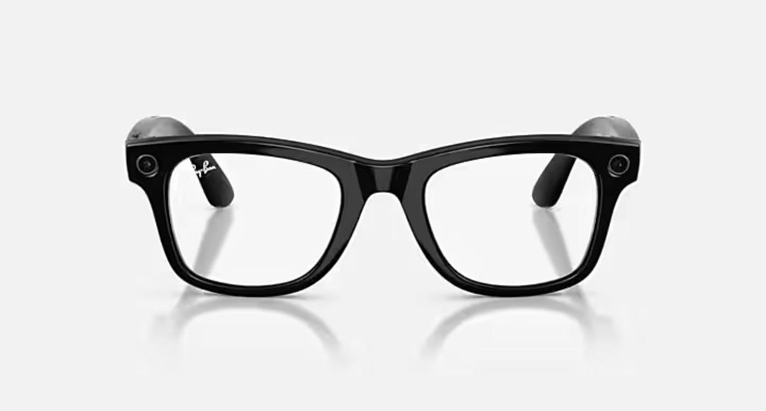 Ray-Ban Meta Wayfarer (Gen 2) Shiny Black / Graphite Green Transitions — Səs texnikası, Bakı (4)