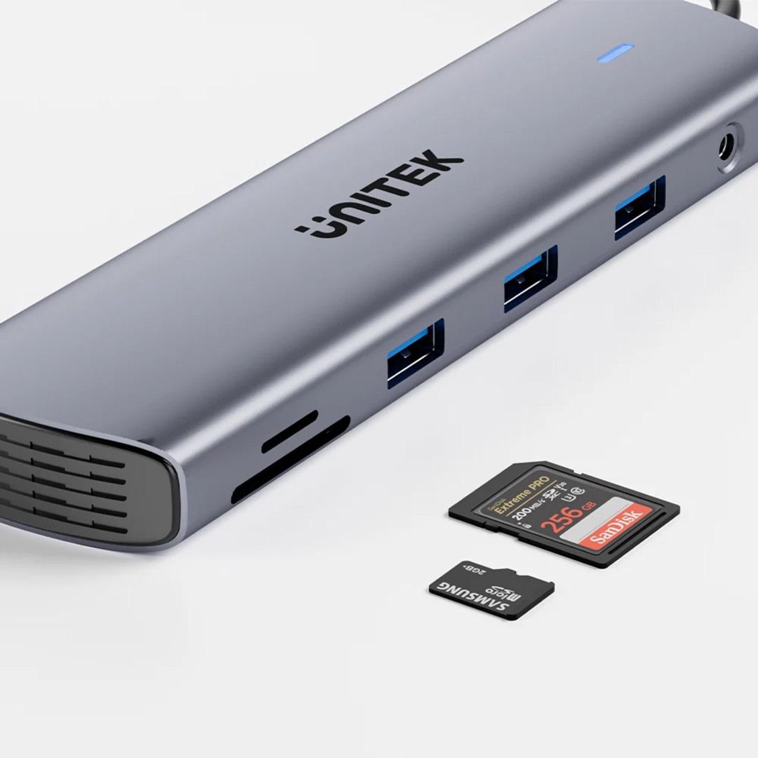 Unitek - uHUB U11+ — ikili ekran dəstəyi olan 11-si 1-də Usb-c hub — Periferik cihazlar, Bakı (6)