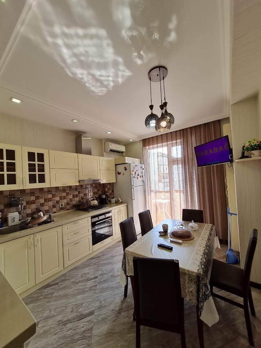 Satılır 3 otaqlı yeni tikili 128 m² — Mənzil, Bakı (2)