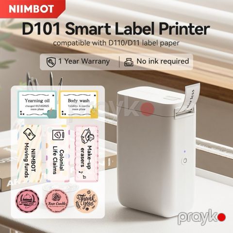 Niimbot D101 mini etiket printeri — Bakı