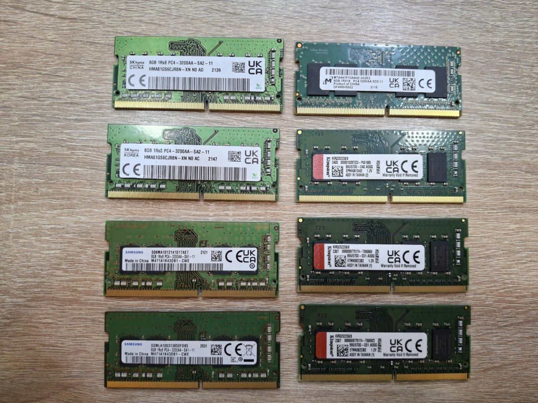 Operativ yaddaş DDR4 3200 AA 8GB RAM — Kompüterlər və noutbuklar, Bakı (2)