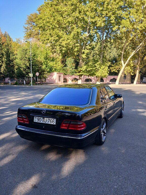Mercedes E 240, 2.6 L, 2000 il, 220 000 km — Avtomobillər, Mingəçevir (7)