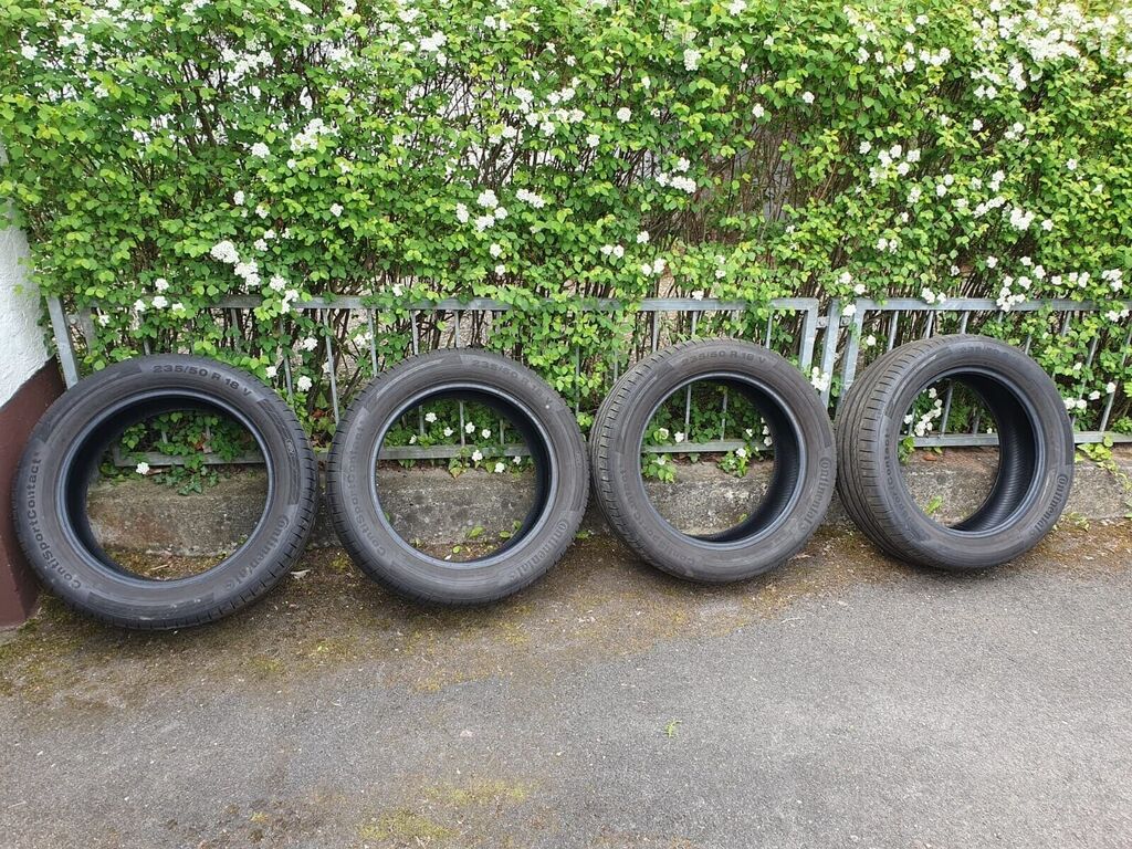 "Continental SportContact 5" şinləri 235/50 R18 — Ehtiyat hissələri və aksesuarlar, Bakı (2)