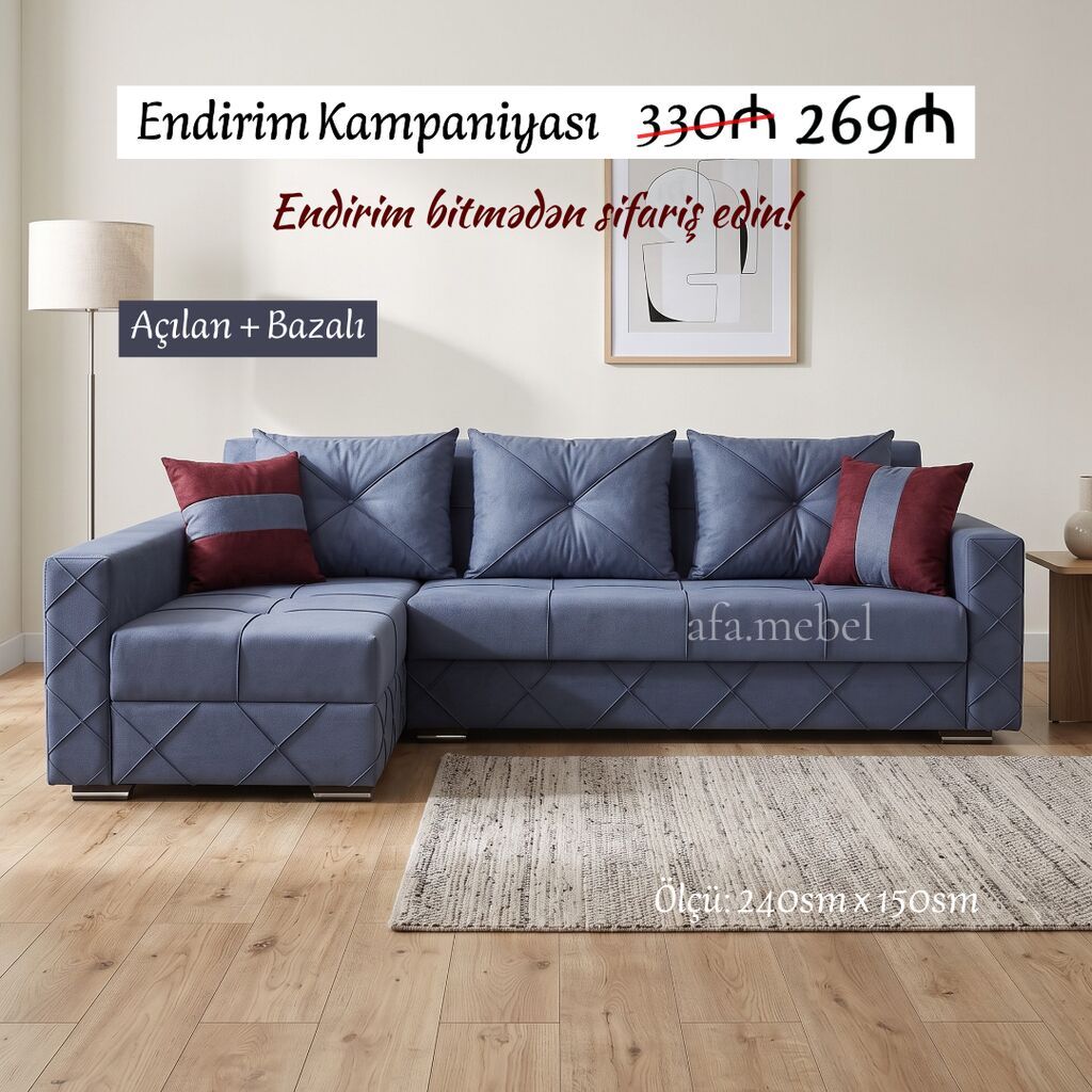 Künc divan, Yeni — Divanlər, Bakı (2)