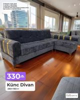 Künc divan – 260×160 sm - Açılan, bazalı mexanizm: yataq funksiyası — Товары