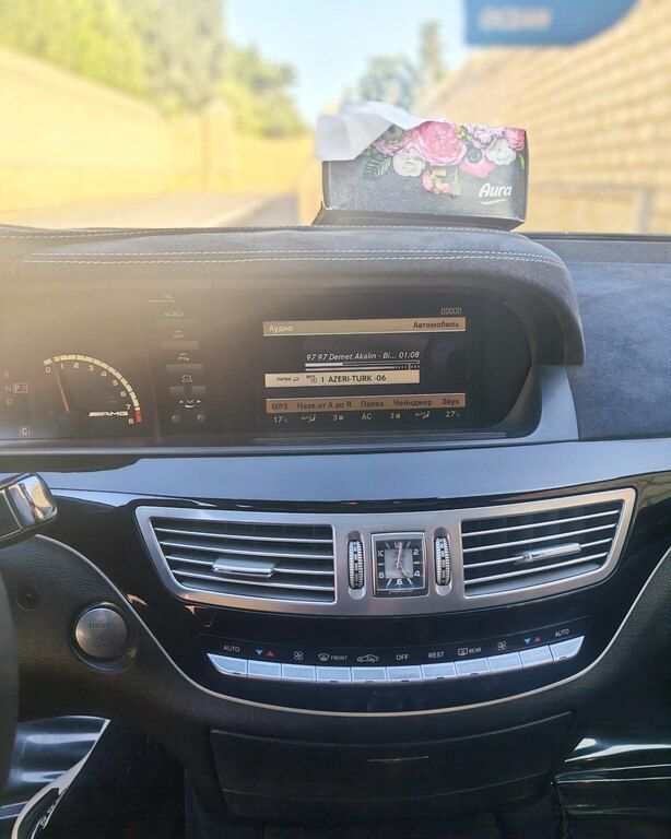 Mercedes S 63 AMG, 6.2 L, 2008 il, 120 453 km — Avtomobillər, Bakı (11)