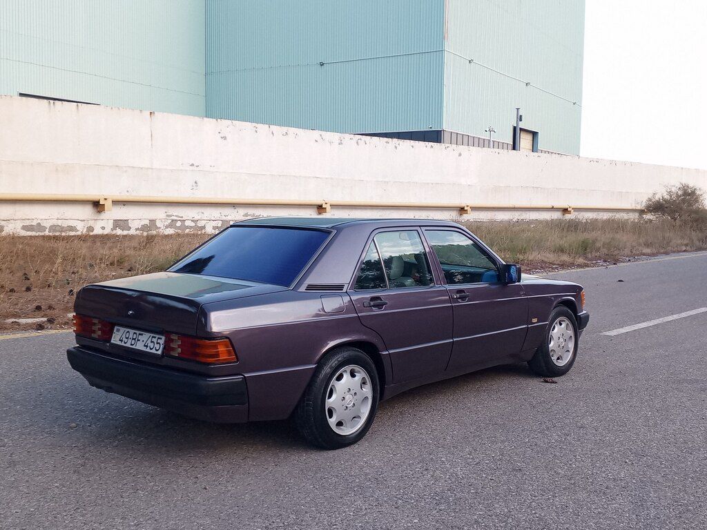 Mercedes 190, 2.0 L, 1993 il, 326 452 km — Avtomobillər, Sumqayıt (7)