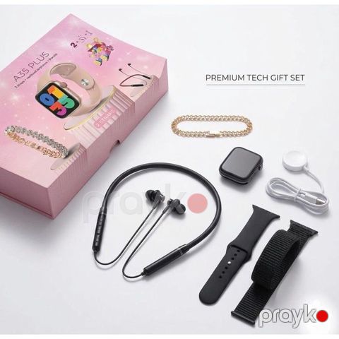 Smart Saat Dəsti - Smartbarry A35 Plus əsasən qadınlar üçün dizayn — Bakı