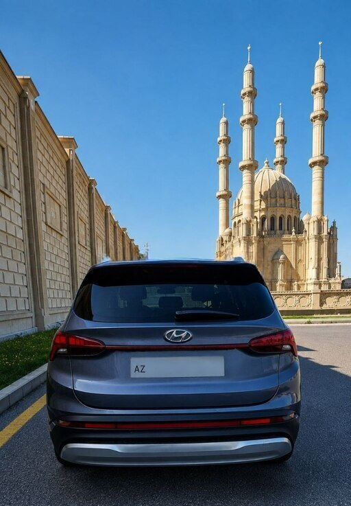 Hyundai Santa Fe, 2022 il, 35000 km — Avtomobillər (4)