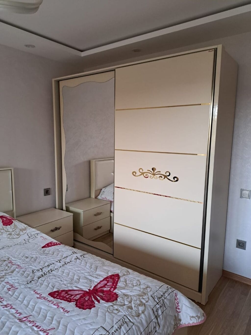 İkinəfərlik çarpayı, Dolab, İşlənmiş — Yataq otağı mobilya dəstləri, Bakı (2)
