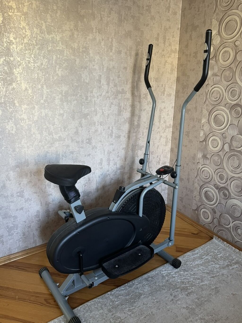 Elliptik velotrenajor (air bike tipli) - Tam bədən üçün kardio: həm — Digər simulyatorlar, Masazır (2)