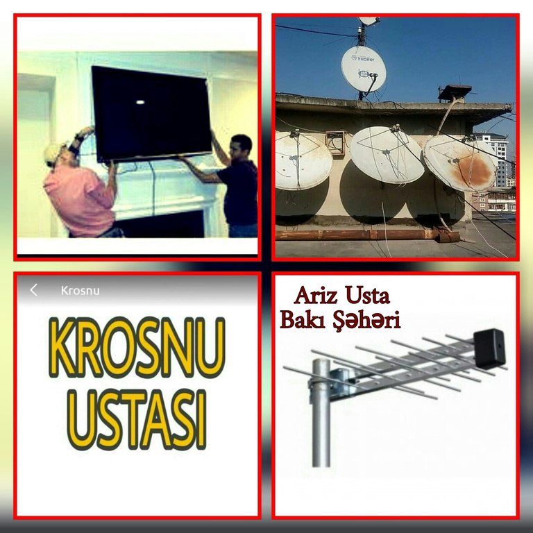 Peyk anten ustası — Aparatların təmiri və quraşdırılması, Bakı