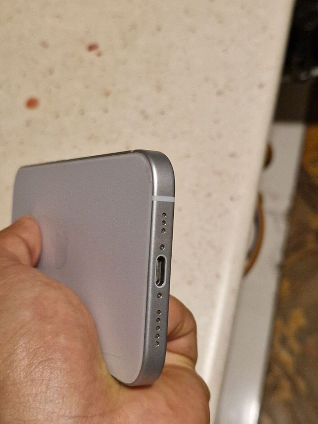 IPhone 15, 128 GB, Blue Titanium, Face ID — Apple iPhone, Bakı (4)