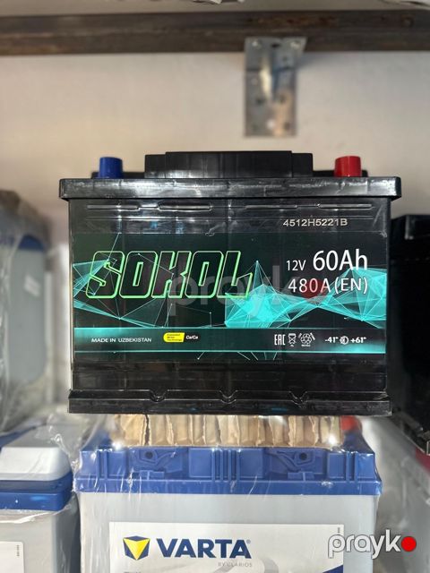 Akkumulyator "Sokol" 60Ah
