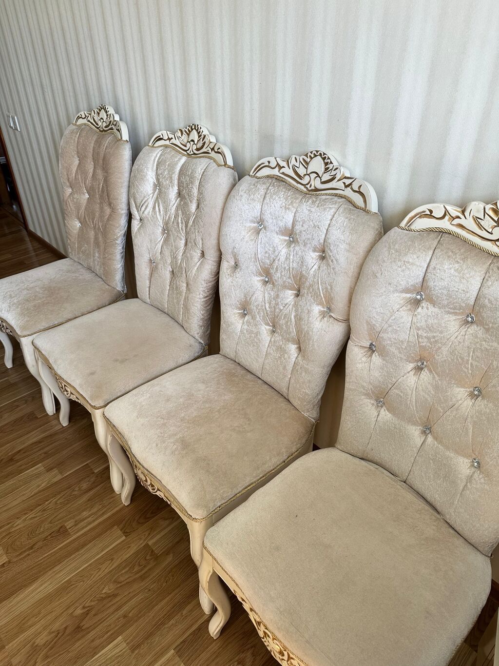 Klassik üslubda yemək dəsti - Komplekt: iri ölçülü düzbucaqlı yemək — Masalar və stullar, Digah (5)