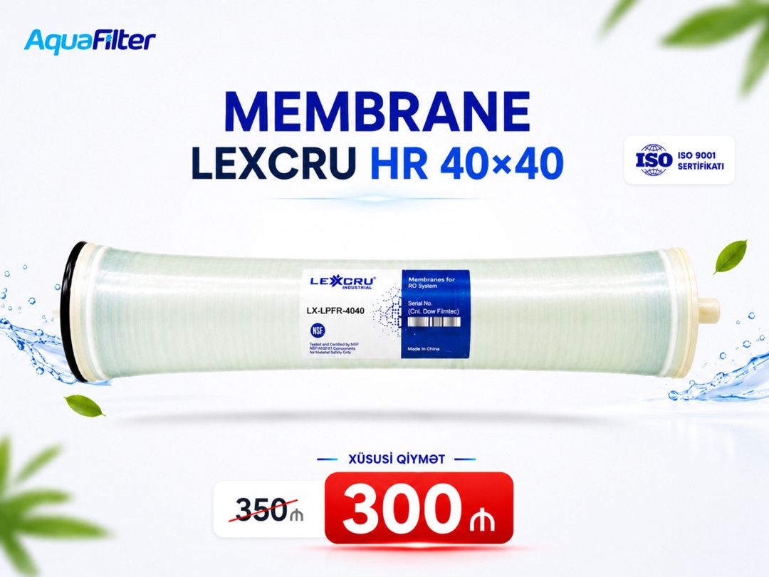 Əks osmos membranı Lexcru 40×40 HR — Ev texnikası, Bakı (2)