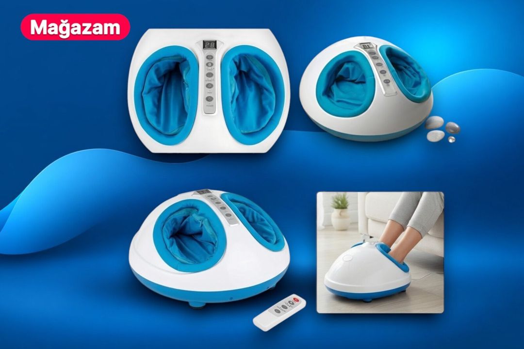 Relax ayaq masaj cihazı – YT-011 İstilik Funksiyalı Foot Massager — Gözəllik və səhiyyə, Bakı