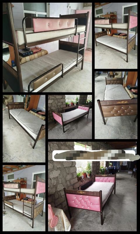 İkimərtəbəli dəmir çarpayı satılır. Model həm bunk bed kimi, həm də — Bakı
