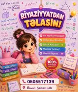 Repetitor, Riyaziyyat — Tutoring