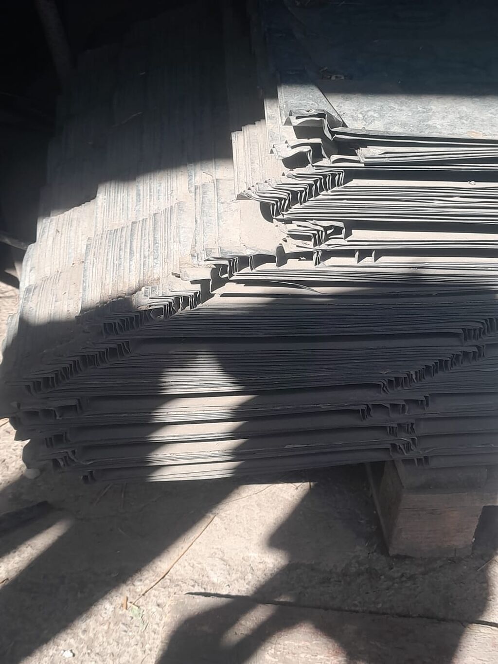 Dalğalı şifer dam örtüyü lövhələri - Material: demir əsaslı dalğalı — Dam örtükləri, Bakı (3)