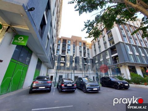Nərimanov rayonunda 3 otaqlı Yeni tikili Kirayə verilir, 95 m²