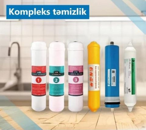 Su filterlərin ehtiyat hissəsi — Bakı