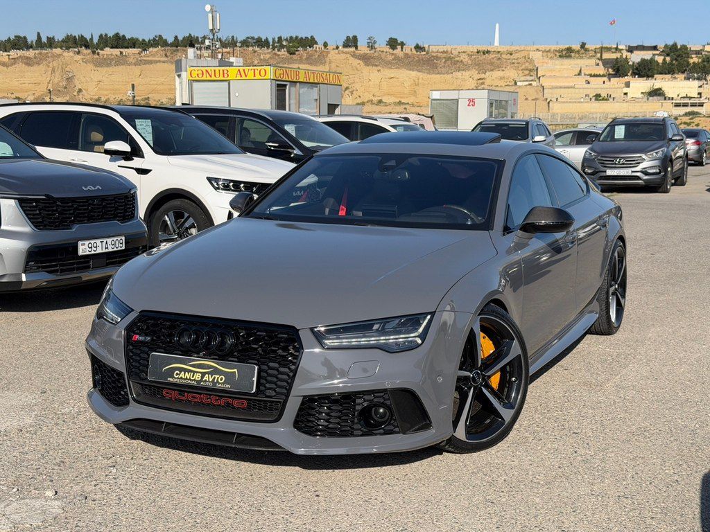 Audi RS7, 4.0 L, 2015 il, 90 000 km — Avtomobillər, Bakı (2)