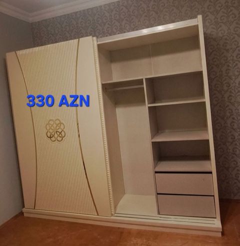 Məhsul: Yataq otağı üçün krem rəngli mebel dəsti hissələri 1) Kupe — Bakı