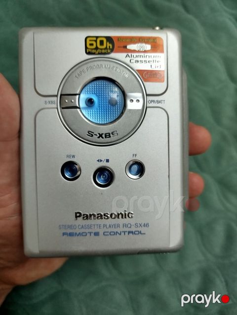 Panasonic RQ-SX46 portativ stereo kaset pleyeri - Rəng: gümüşü — Bakı