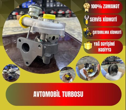 Avtomobil turbosu və kartici — Bakı