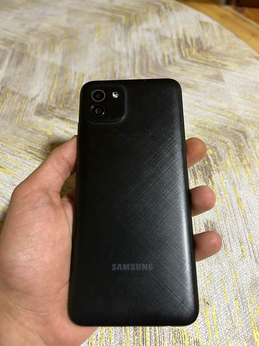 Samsung Galaxy A03 Black 64GB/4GB — Smartfonlar, Bakı (4)