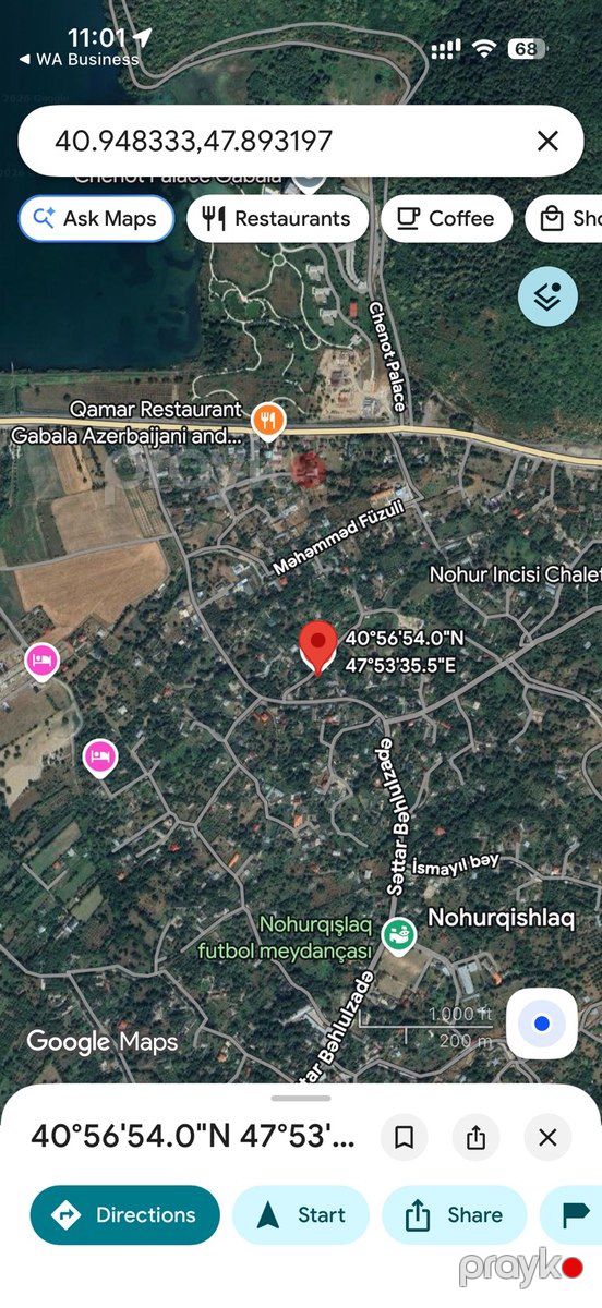 3 sot torpaq sahəsi, Nohurqışlaq k — Torpaq, Qəbələ (7)