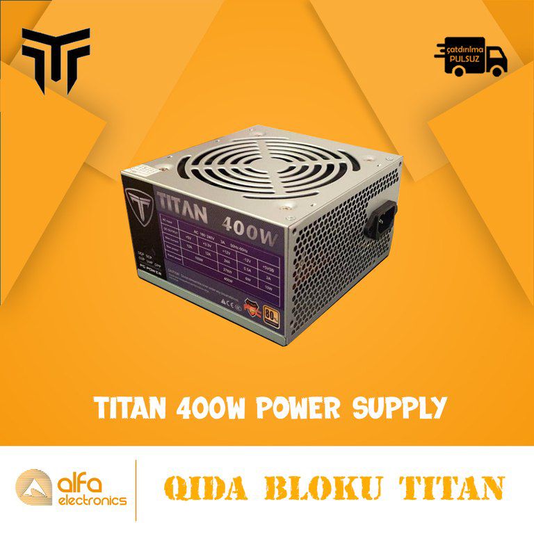 Qida blokları "Titan" (Power Supply) — Kompüterlər və noutbuklar, Bakı (4)