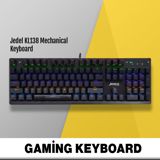 Jedel KL138 Mexaniki klaviatura Drinkey Kiwi Switch — Alfa Electronics — Computers & Laptops