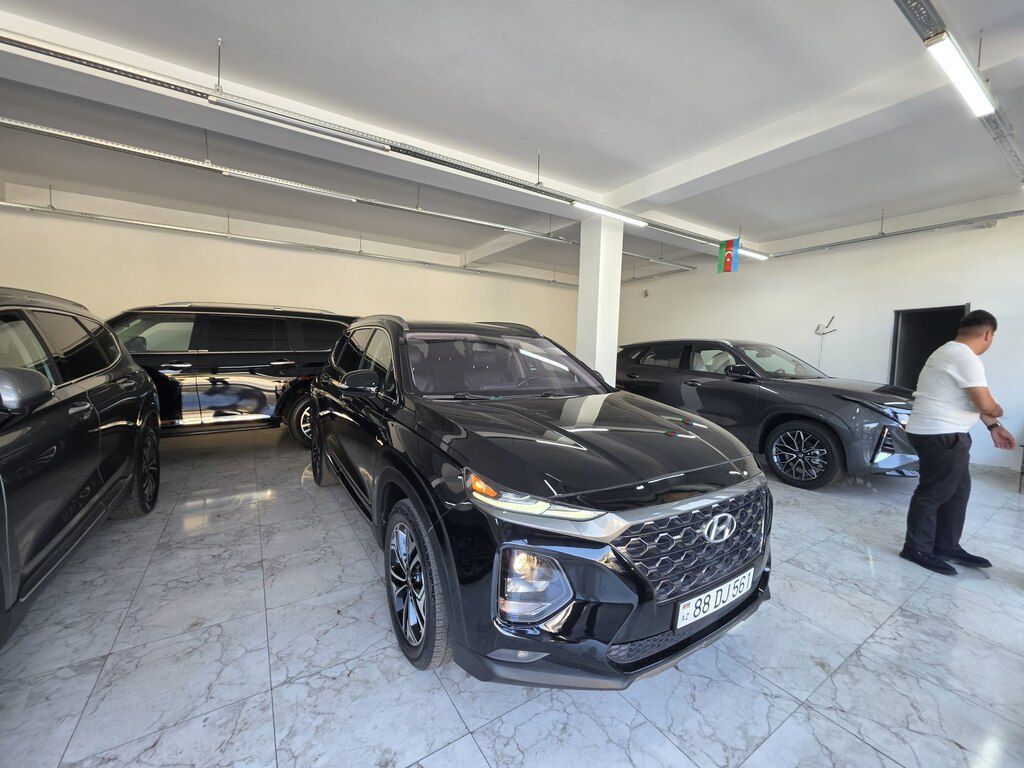 Hyundai Santa Fe, 2.0 L, 2019 il, 164 500 km — Avtomobillər, Bakı (6)