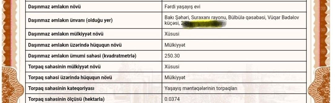 Satılır 5 otaqlı həyət evi/bağ evi 250 m² — Ev, villa, Bakı (5)