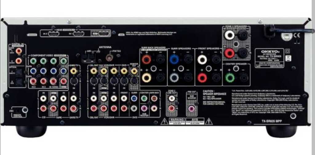 "Onkiyo TX-SR-605" зональный ресивер — Səs texnikası, Bakı (5)
