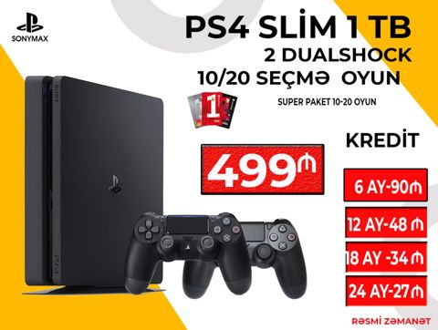 Sony PlayStation 4 (10/20 oyun) — Bakı