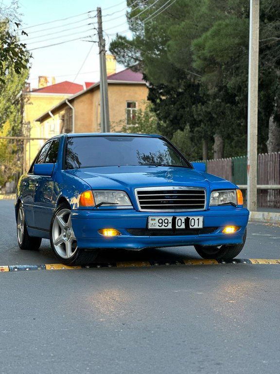 Mercedes C 220, 2.2 L, 1998 il, 310 101 km — Avtomobillər, Sumqayıt (4)
