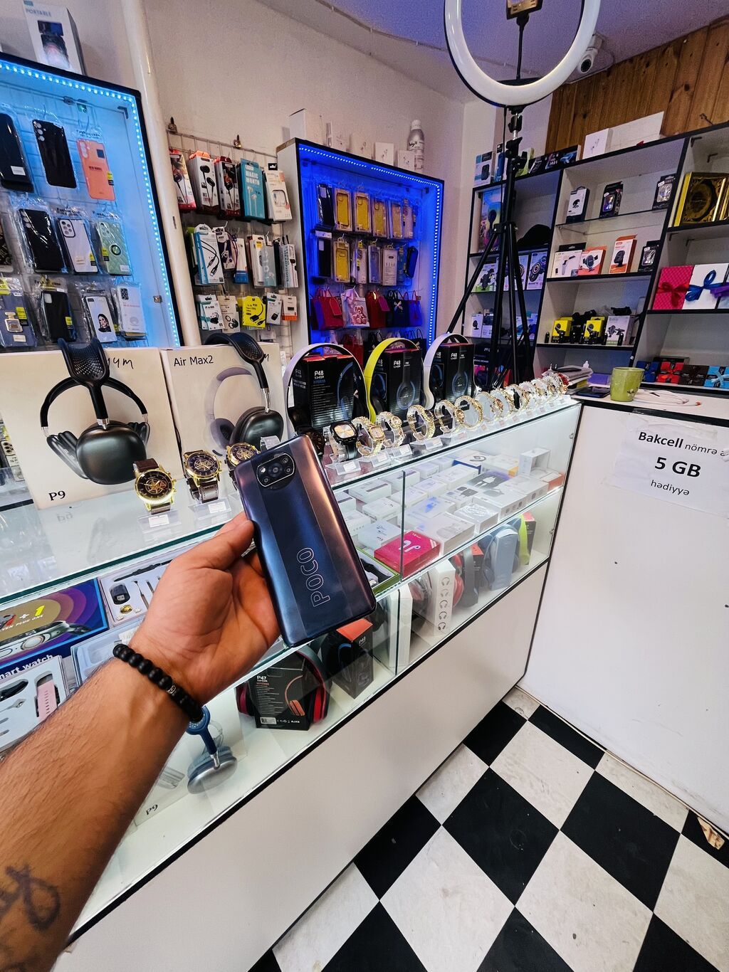 Poco X3 Pro, 256 GB, rəng - Boz, Zəmanət, Sensor, Barmaq izi — Xiaomi, Gəncə (4)