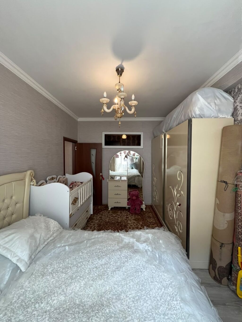 3 otaqlı mənzil – zövqlü interyer və funksional planlama 74kv 1ci — Mənzil, Masazır (4)