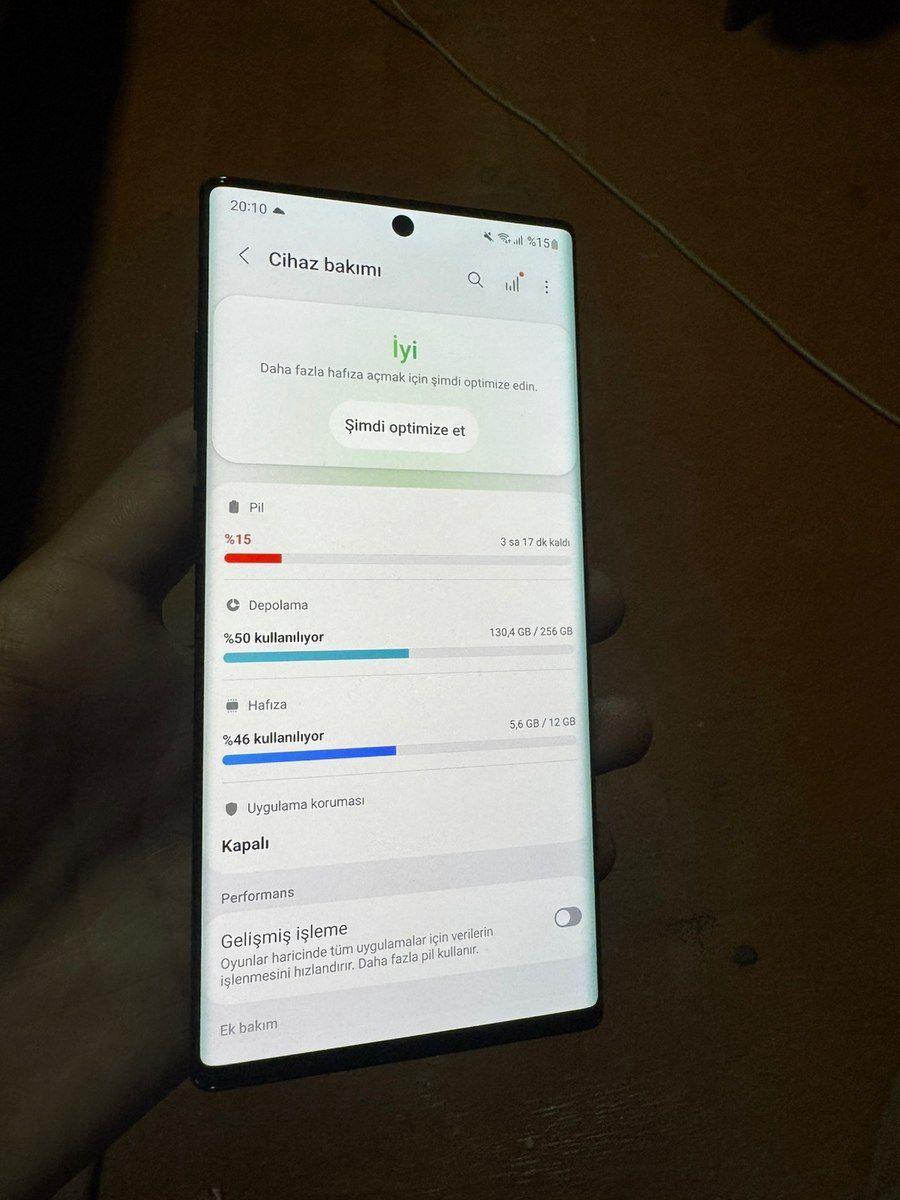 Samsung Galaxy Note 10+ Aura Black 256GB/12GB — Smartfonlar, Bakı (5)