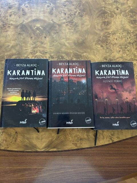 Karantina 3 Kitab Beyza Alkoç – “Karantina: Mahşerin Dörd Atlısının — Qobu