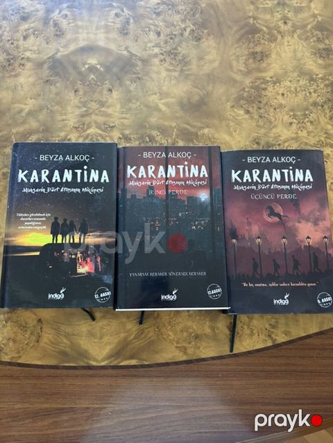 Karantina 3 Kitab Beyza Alkoç – “Karantina: Mahşerin Dörd Atlısının — Qobu