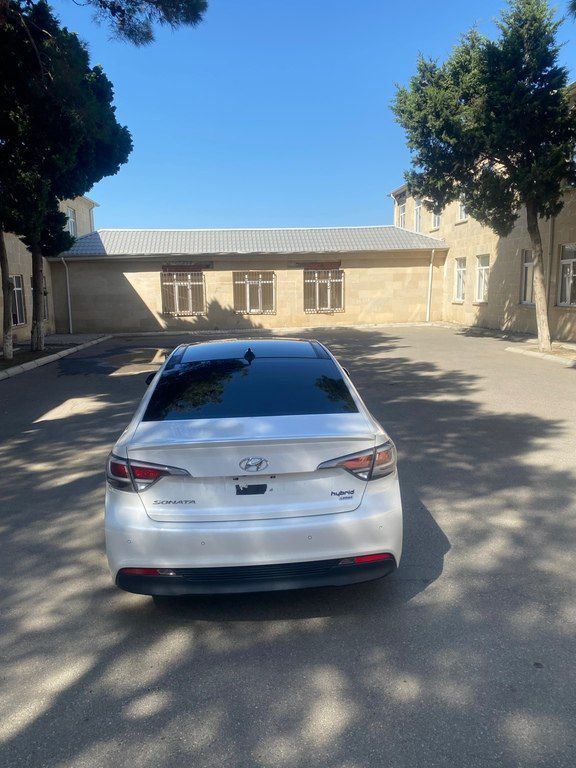 Hyundai Sonata, 2.0 L, 9.8 kWh, 2016 il, 165 000 km — Avtomobillər, Bakı (8)