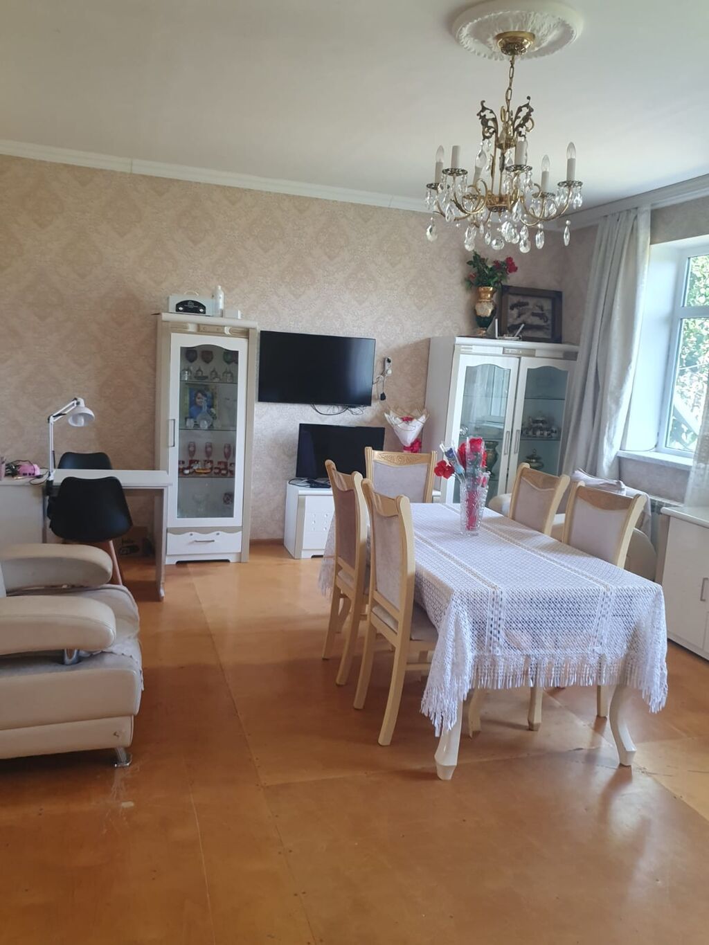 4 otaqlı, 100 kv. m, Kredit yoxdur, Orta təmir — Ev, villa, Qəbələ (7)